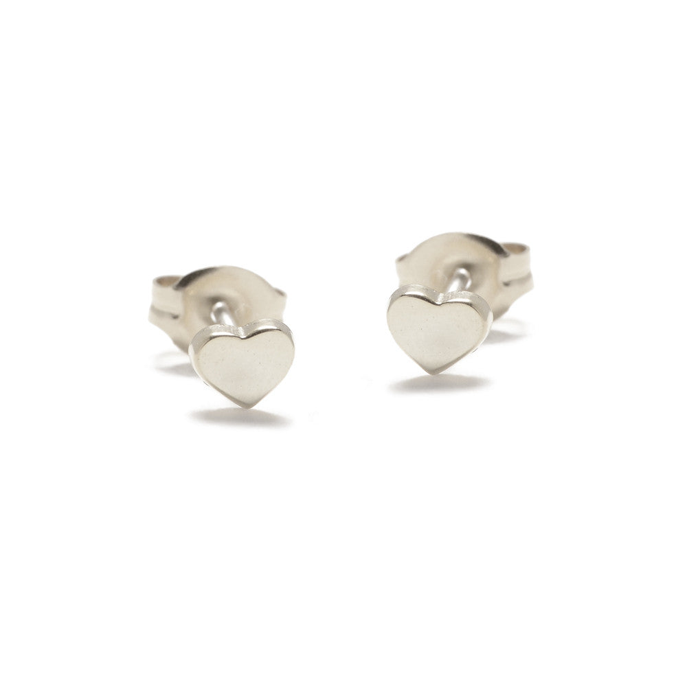 Baby Heart Studs