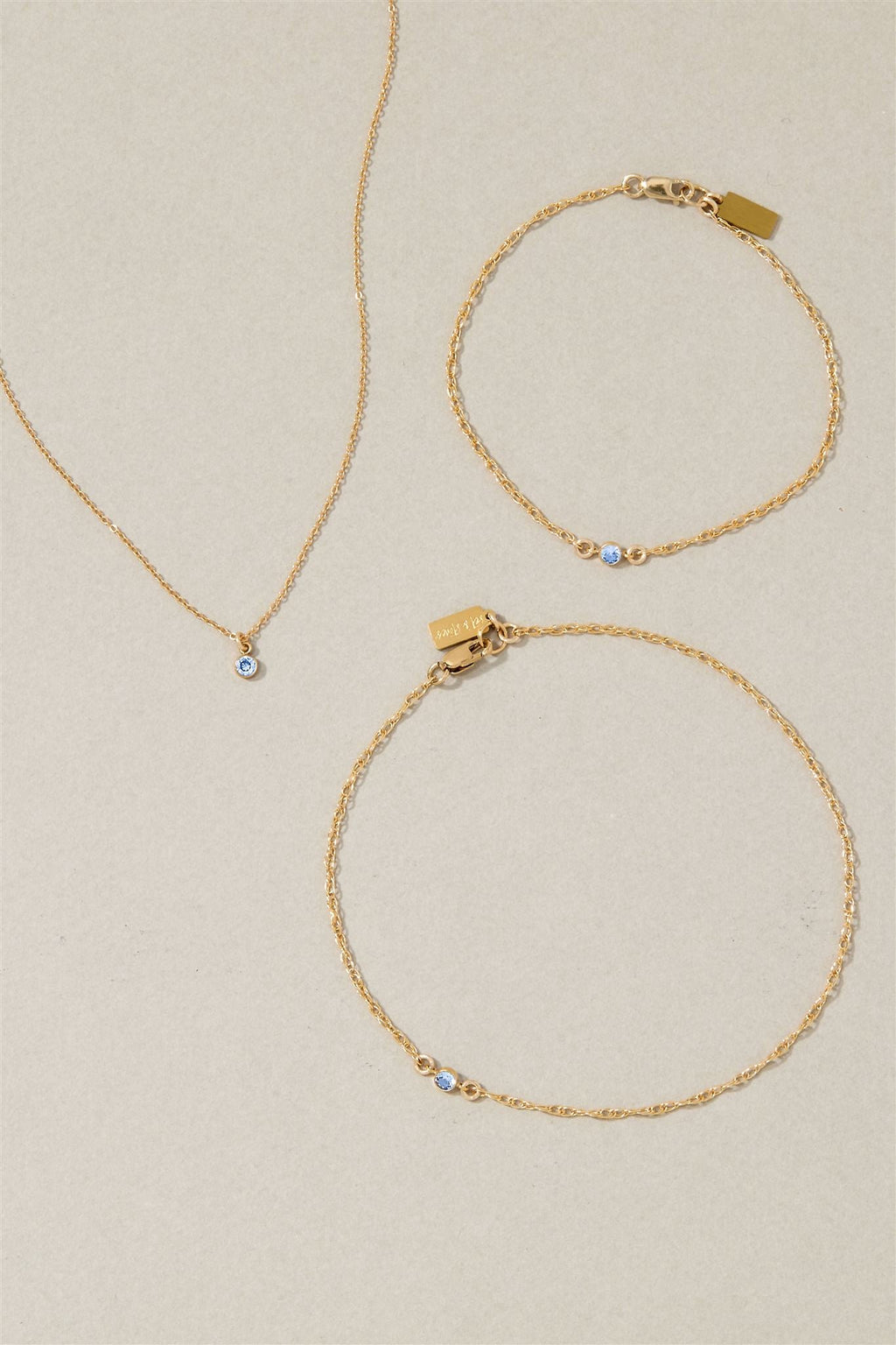 Something Blue Anklet