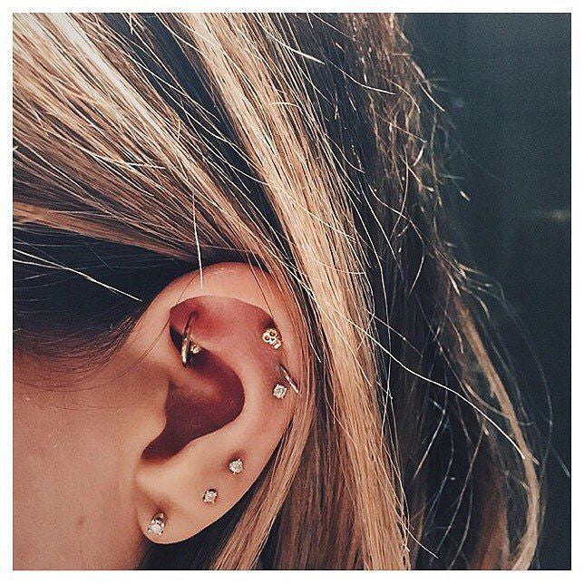 Tiny Skull Studs