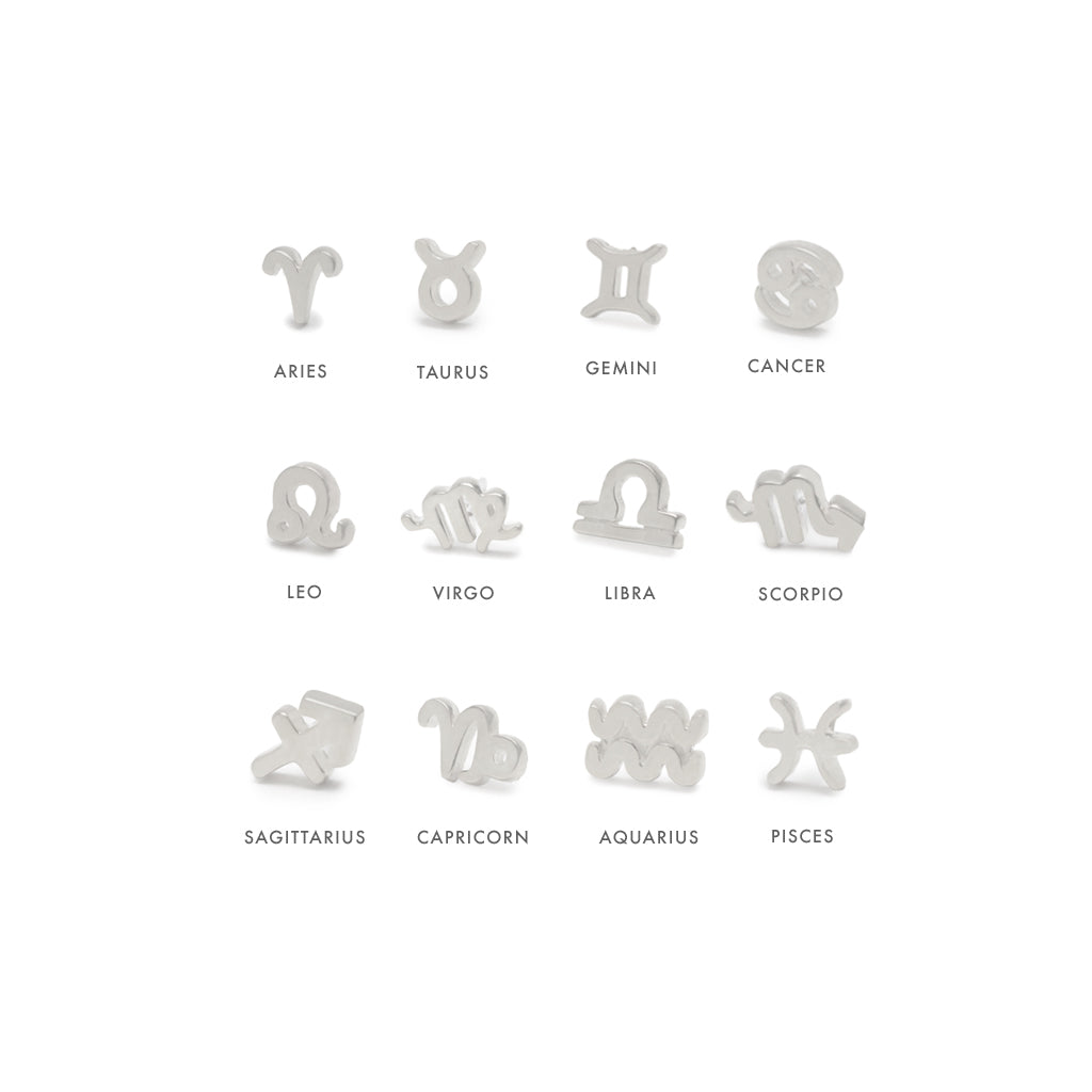 Tiny Zodiac Studs