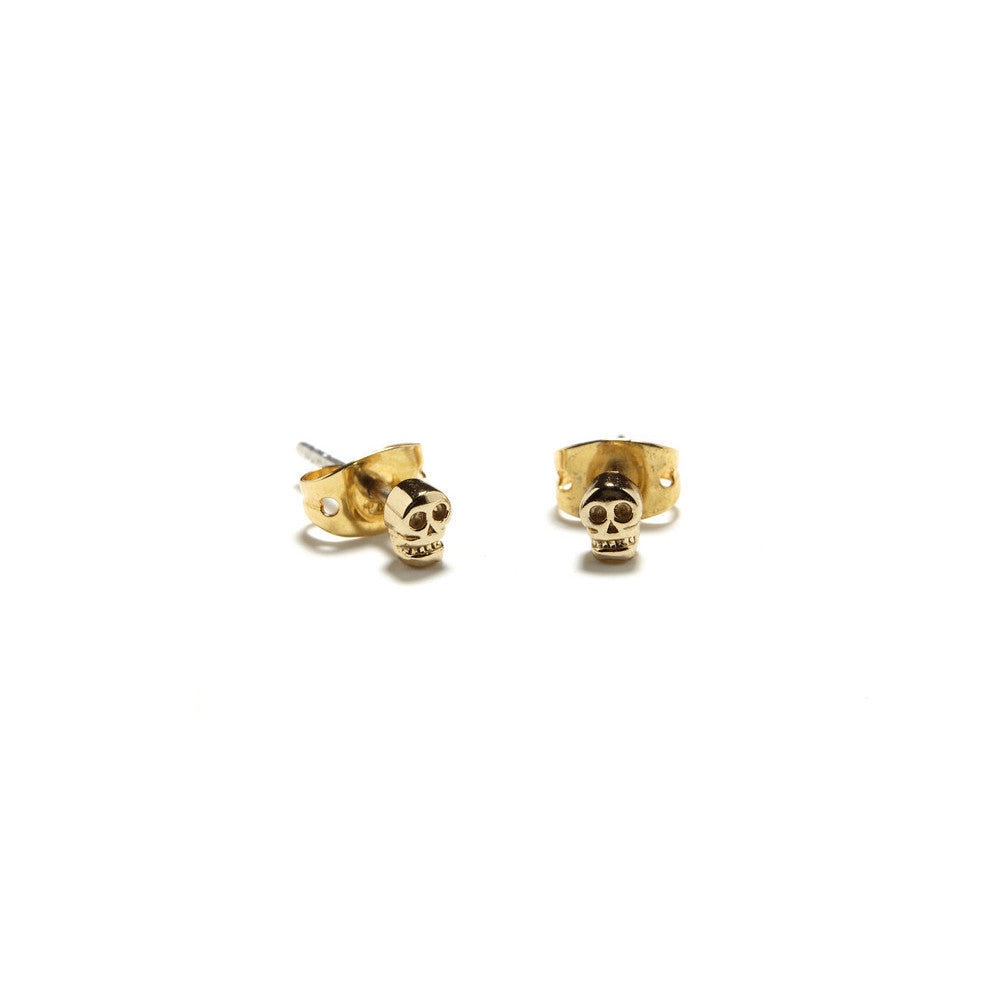 Tiny Skull Studs