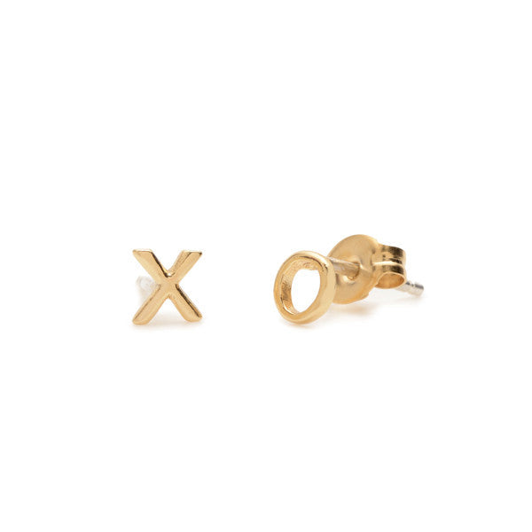 Tiny 'XO' Studs
