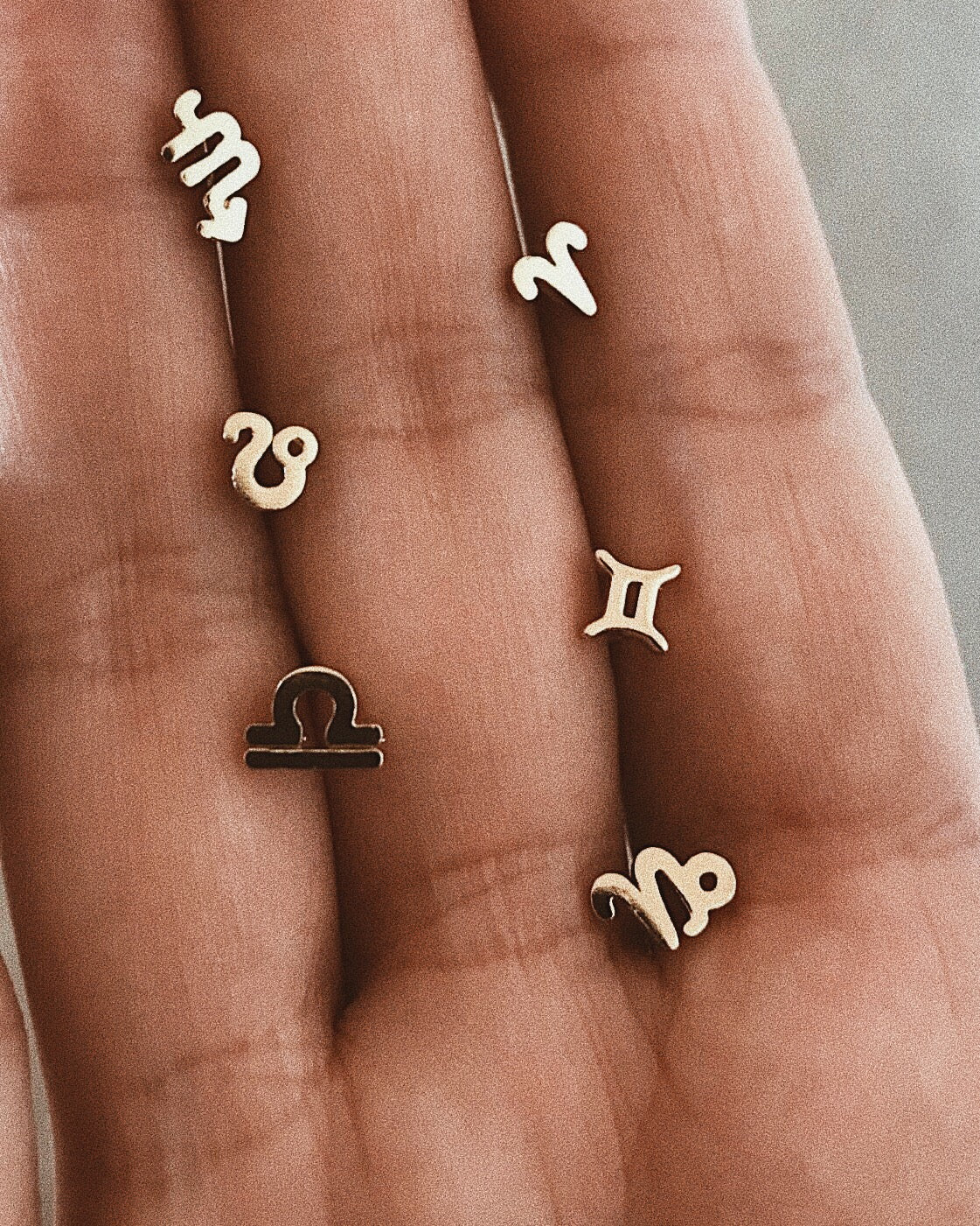 Tiny Zodiac Studs